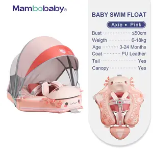 Mambobaby Pool Float Salamander with Canopy