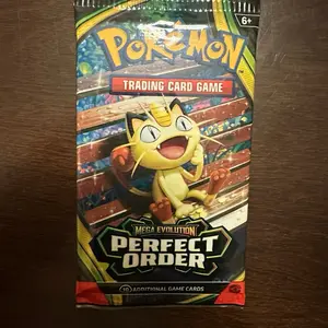 Pokemon Trading Card Game Mega Evolution Perfect Order 10 Additional Game Cards for Collectors