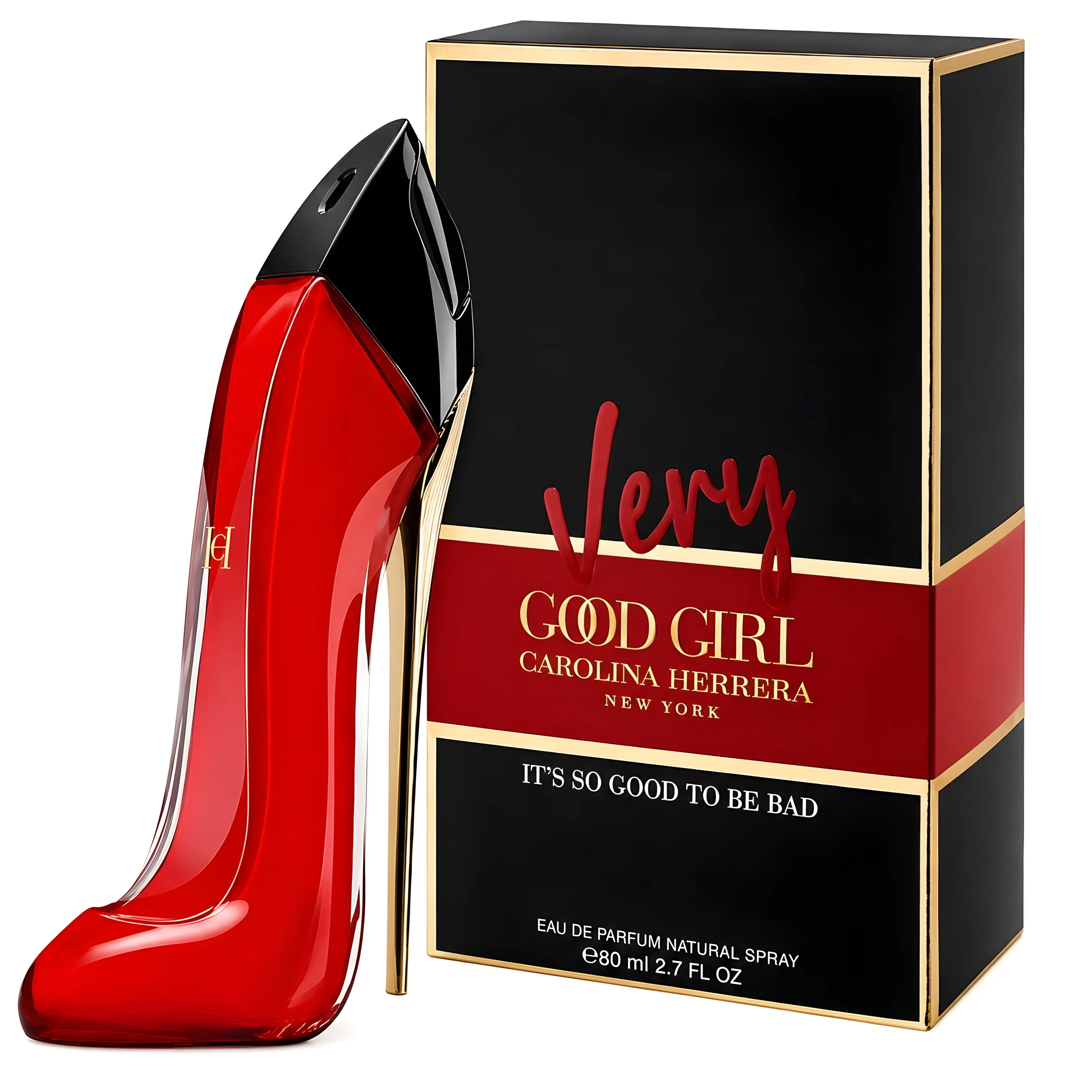 Carolina Herrera Very Good Girl For Women's 2.7 Oz, Ambery Fruity Woody