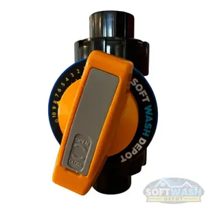 SWD Precision Flow Metering Valve | Soft Wash Mixing Valve SWD Precision Flow Metering Valve | Soft Wash Mixing Valve