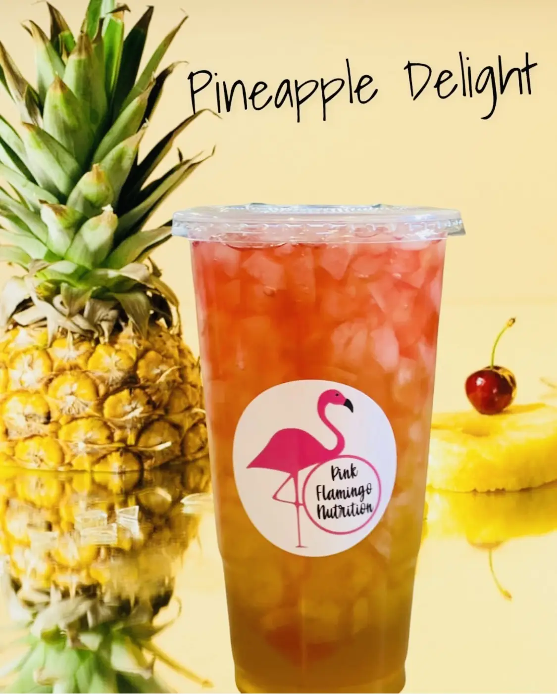 Pineapple Delight Loaded Tea - Pineapple & Cherry flavors, 298mg of Caffeine, Less than 1 Carb, 3.75 Calories, ZERO SUGAR