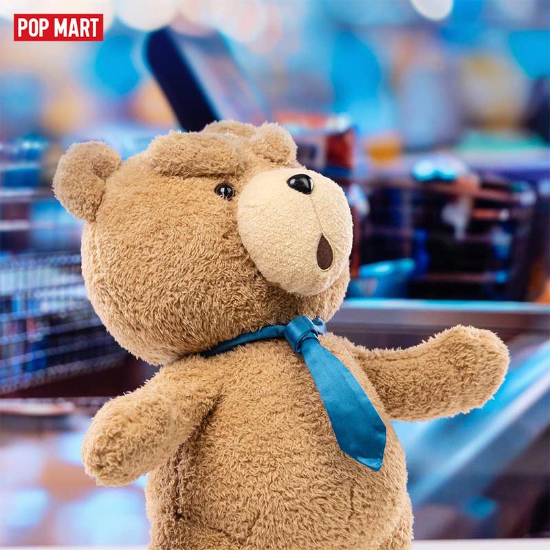 POP MART ted2 ted action plush doll