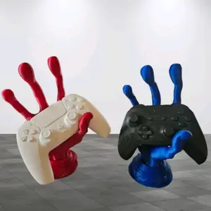3D-Printed Alien Hand Controller Holder – Xbox & PlayStation Compatible