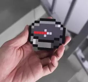 Pixel Compass Toy Large Minecraft-Style Compass Trendy Pixel Design Keychain Gift Set for Boys Girls Game-Inspired Decor