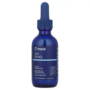 Trace Ionic D3 + K2, 2 fl oz (59 ml)