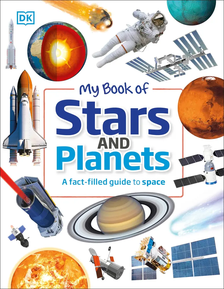 USED Book - My Book of Stars and Planets: A Fact-Filled Guide to Space by Patel, Parshati (Hardcover) - english