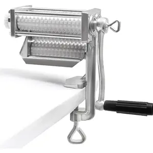 Heavy Duty Clamp-on Manual Meat Tenderizer Cuber Machine, Rolling Steak Flatten Tenderizer Tool for Meat Poultry, Practical Kitchen Cooking Tool