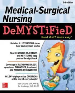 USED-Medical-Surgical Nursing Demystified, Third Edition by Keogh, Jim (Paperback)