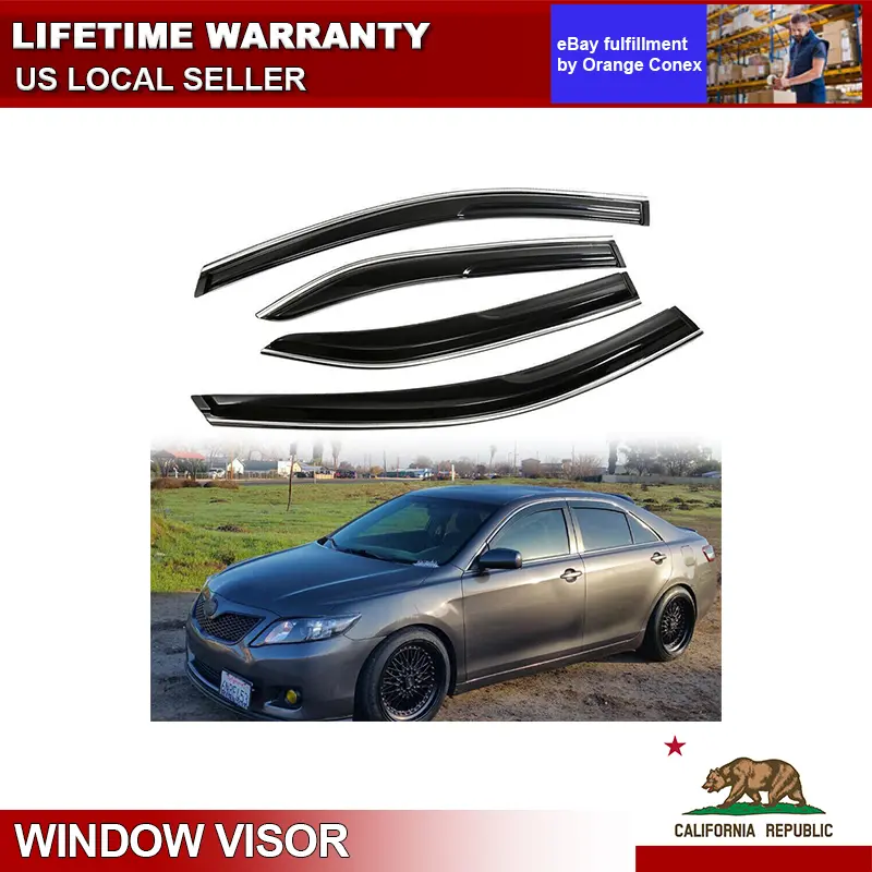 Toyota Camry Rain Visor 2012-2017 Model/Blocker/Sun/Gutter/Weather