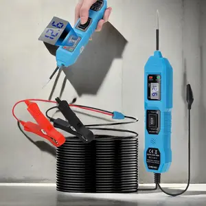 Multifunctional Circuit Tester, Professional Circuit Test Tool with LCD Display & Power Probe Kit, Suitable for Car, SUV, Motorcycle Repair