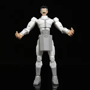 3D Printed Invincible Omni-Man Toys Action Figures Anime Model Lucky Dummy 13 Superheroes Multi-Jointed Toy Ornaments Gifts