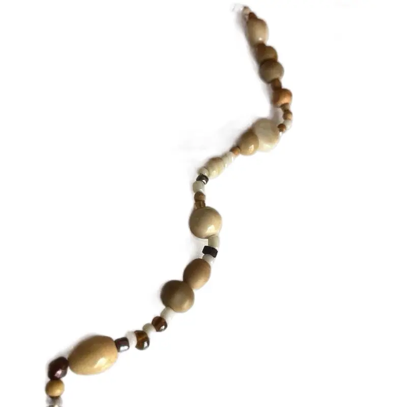 Sacred Roots Divine Threads Loc Jewelry - Natural Bead Necklace for Authentic Style