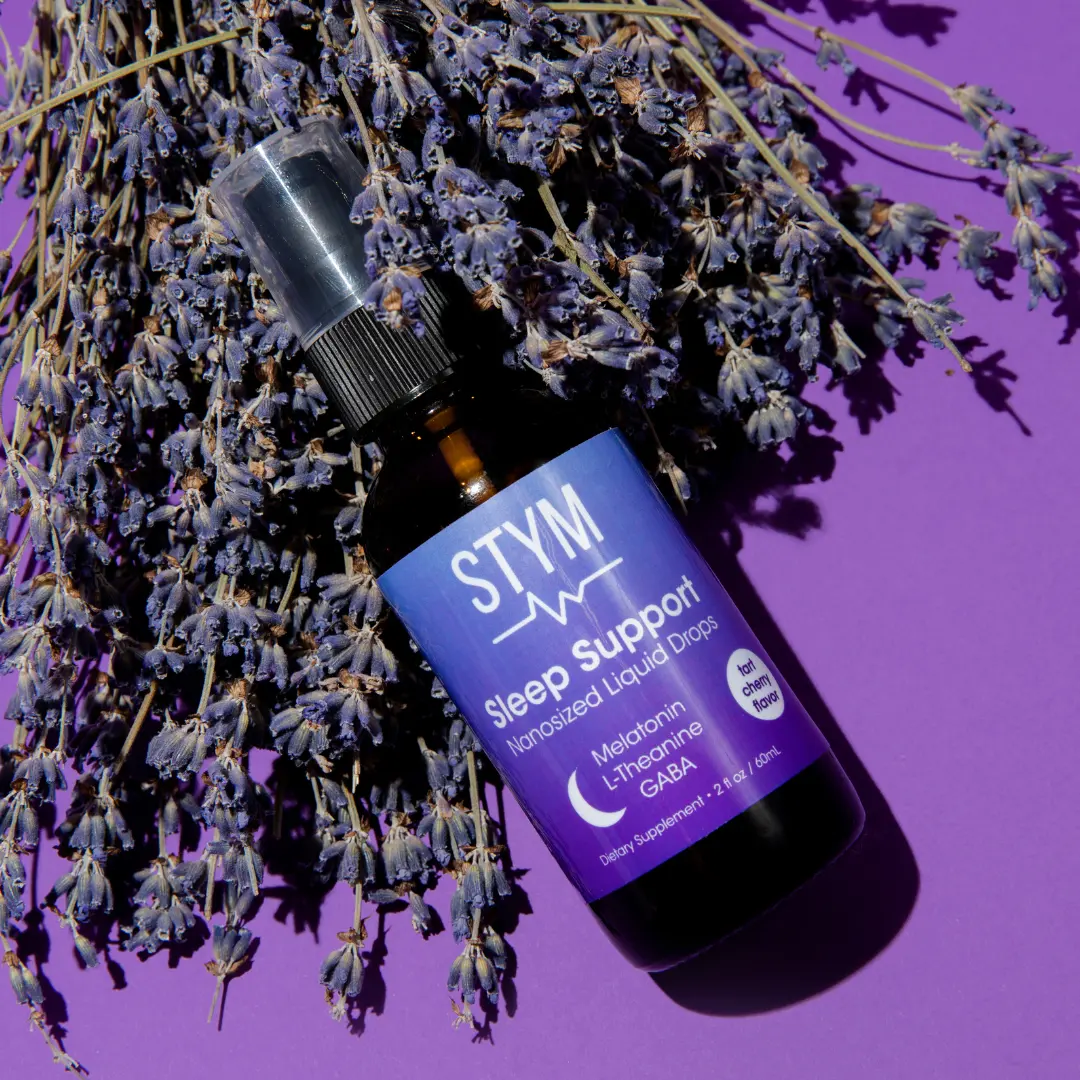 stym Melatonin Nano Sleep Support for Instant Absorption 2mg Melatonin Drops for Better Sleep, 2 Fl Oz