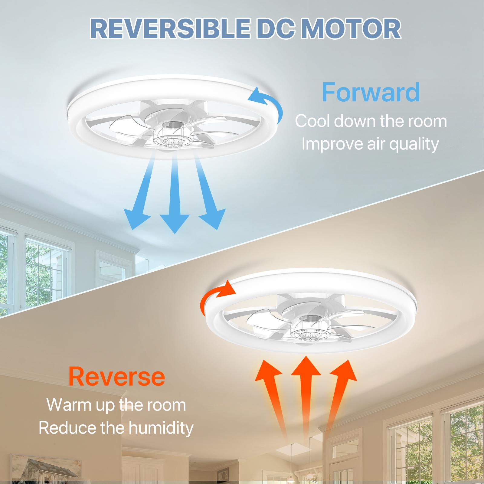 GALENTAL Dimmable Modern LED Fan Light, Ceiling Fan With Light Remote, 3 LED Color Temperature, 6 Speed Noiseless AC Motor, Timer Setting,Adjustable Brightness,White Fandelier Ceiling Fans for Bedroom,Dining room, Living room, Study, Valentine's Day GALENTAL Dimmable Modern LED Fan Light, Ceiling Fan With Light Remote, 3 LED Color Temperature, 6 Speed Noiseless AC Motor, Timer Setting,Adjustable Brightness,White Fandelier Ceiling Fans for Bedroom,Dining room, Living room, Study, Valentine's Day