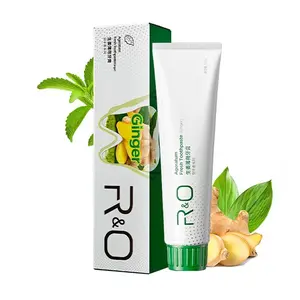 R&O Ginger Mint Whitening Toothpaste 3.5oz | Fresh Breath, Anti-Tartar, Strong Teeth, Antibacterial, Anti-Plaque, Long-Lasting Fresh Breath, Safe for Family Use effective solution