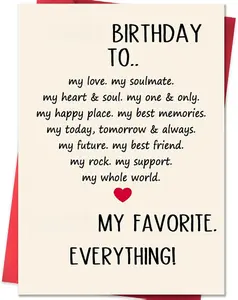Funny Birthday Cards for Men，Unique Birthday Card Gifts for Husband Boyfriend，Happy Birthday Decorations for Him