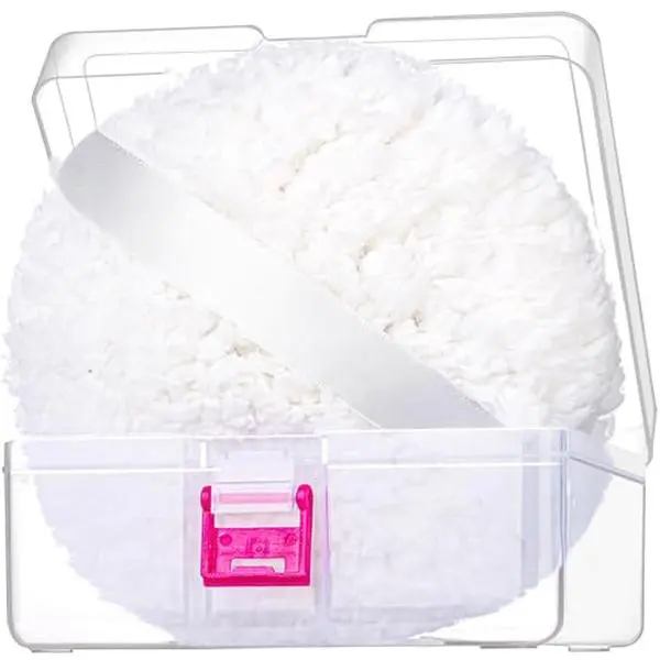 6" Body Powder Puff, Powder Puff for Body Powder and Container, Fluffy Soft Large Powder Puff for Dusting