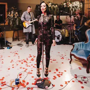 Amanda Shires - Live At Columbia Studio A  [VINYL RECORD - LP] Poster, Etched Vinyl
