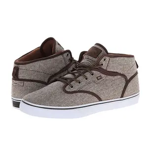Globe Shoes Motley Mid Brown Herringbone