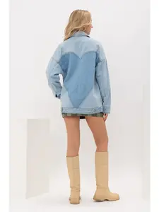 Heart Denim Jacket