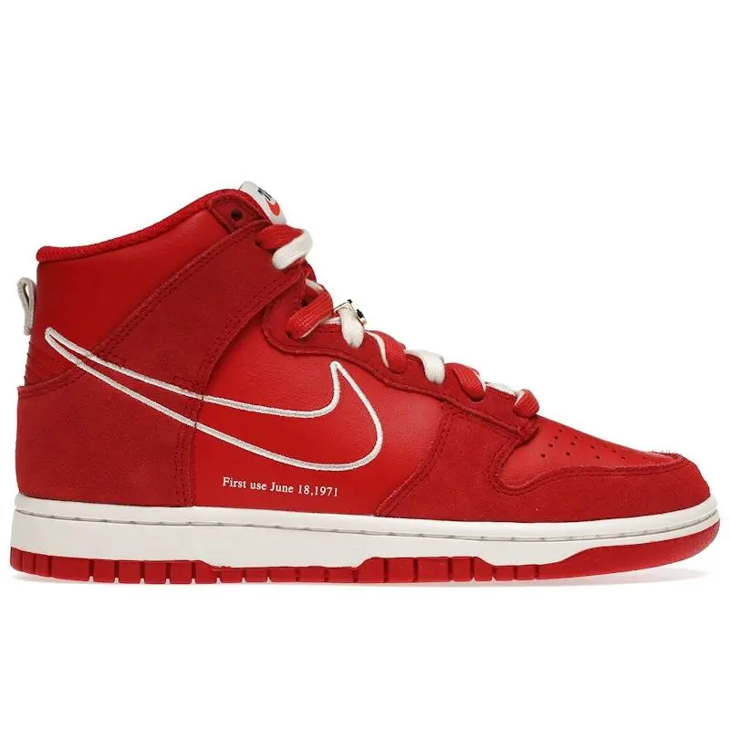 Nike Men's Dunk High First Use Red, from StockX
