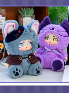 1 Piece Werewolf Killer Themed Bag Charm - Fairy Tale Cute Style, Stylish Playful Charm | Plush & Vinyl Face, Exquisite Painted Details | Compact Collectible Accessory for Bag Decoration (Ideal for Board Game Fans & Trendy Youths)