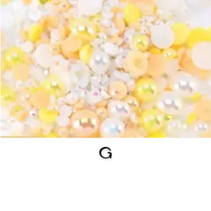 Rhinestone and Half Pearl Mixes for DIY Projects 1 oz Bag Assorted Sizes 3mm-10mm Ideal for Clothing Accessories Home Décor
