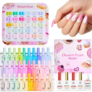 Beetles Summer Manicure HEMA-Free Gel Polish Set, DIY Nails Art Gift for girl Gift for woman gel x nails  salon nails at home Cutics Easter Nail Designs  mothersdaygift Spring Nail Taste of Spring Summer Nail Vacation Nail