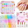 Beetles Summer Manicure HEMA-Free Gel Polish Set, DIY Nails Art Gift for girl Gift for woman gel x nails  salon nails at home Cutics Easter Nail Designs  mothersdaygift Spring Nail Taste of Spring Summer Nail Vacation Nail