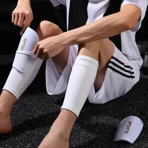 2 Pairs Soccer Shin Guards Sock Set, Adult Protective Leg Guards, Sports Gear for Football, Comfortable and Durable Design