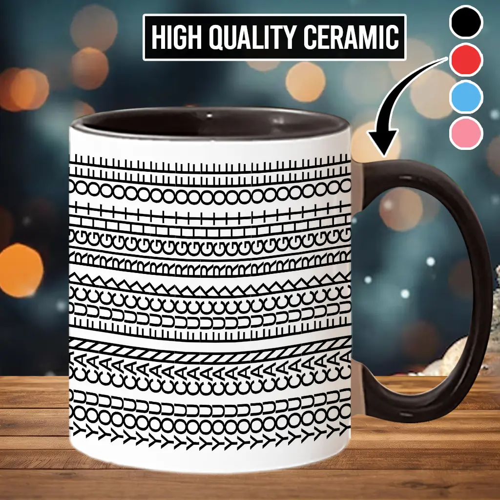 Washable Printed Ceramic Hidden Message Coffee Mug - Funny Coworker Gift, Ideal for Tea & Drinks, Unique Kitchenware Drinkware Cup - scs12197