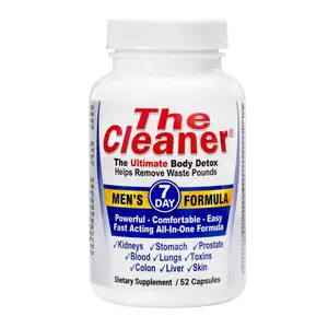 Century System's The Cleaner Men’s Formula 7 Day Ultimate Body Detox (52 Caps)