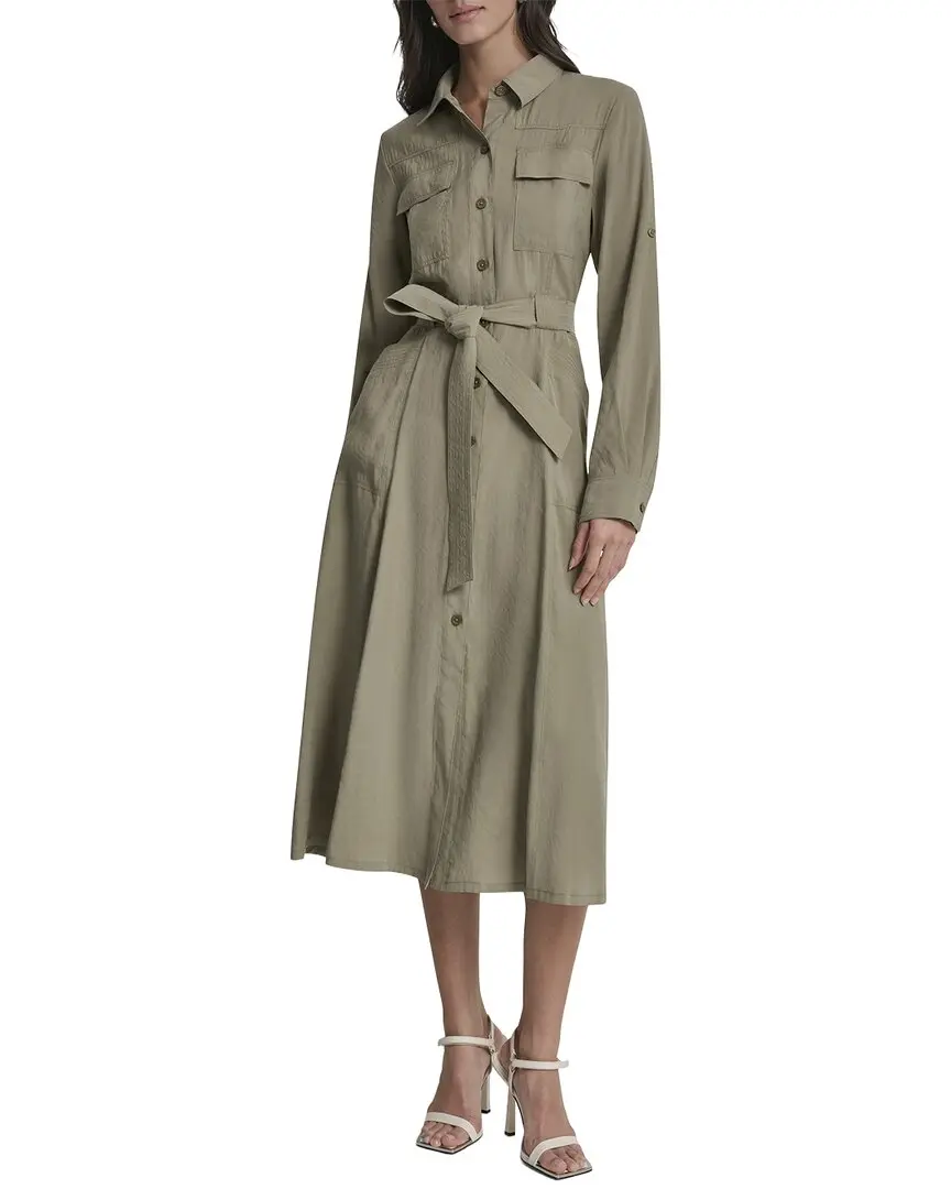 DKNY Roll Tab Fuji Cargo Dress