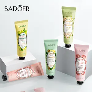 Colorful Fruit Hand Cream- Moisturizing Hand Cream for Women & Men - Five odors - Daily Hydration & Nourishment - Compact & Convenient - Soothes Cracked Hands outdoorfun