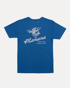 Mañana Mermaid Tee - Baby Blue