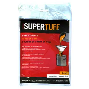 Trimaco 11101 Paper Cone Strainers - 4 Pack