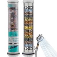 2 Pack - 20 Stage Handheld Shower head Filter