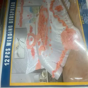 12 pieces wedding bedspread
