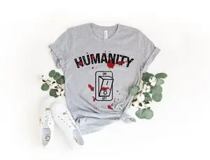 Humanity Switch Off Shirt, Vampire T-Shirt, Salvotore Shirt, Mystic Falls Sweatshirt, The vampire diaries Tee, Salvatore Brothers Merch