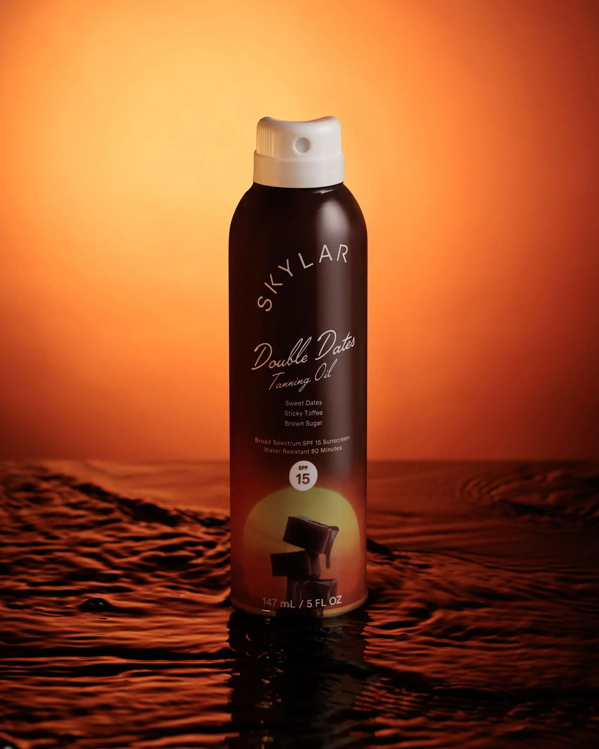 Double Dates  SPF 15 Sunscreen Tanning Oil