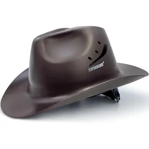 Cowboy Style Hard Hat Class C Safety Helmet Vented Full Brim Hard Hats Work Safety Helmet for Men and Women Outdoor,Industrial,Construction Head Protection- ANSI Approved