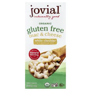 Jovial Organic Gluten Free, Mac & Cheese, White Cheddar , 6 oz (170 g)