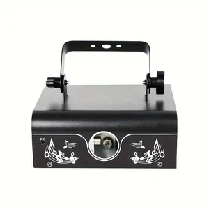 Flower Dance Newest Animated Laser Light 3D Stereo Effect Lighting Festive Decorative Ambiance Lights for Party Night Club bar Show Halloween Day Christmas decoration stage lighting Holiday