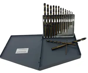Rodman Reaper HSS Drill Bit 13 Piece Set 1/16" - 1/4" x 64ths, Durable and Versatile, Ideal for Various Applications