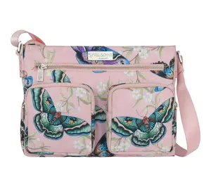 Anuschka Wanderlust Luxe Fabric Crossbody Bag