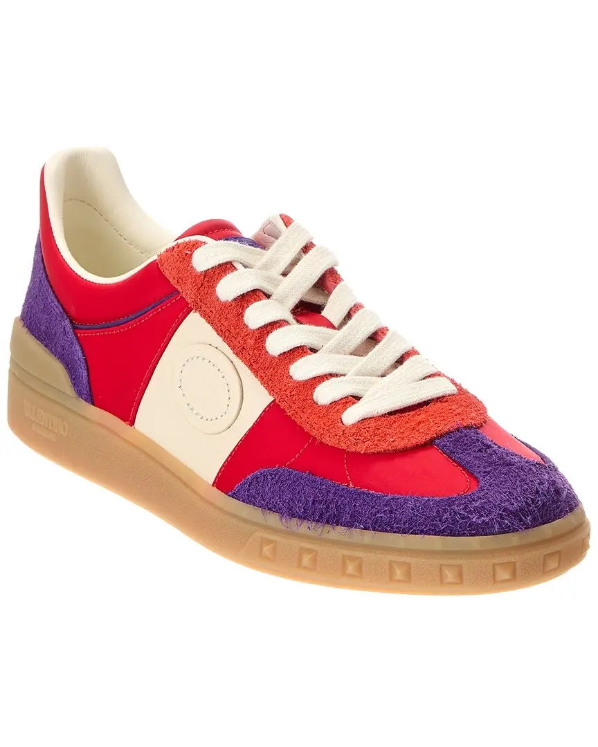 Valentino Upvillage Canvas & Leather Sneaker