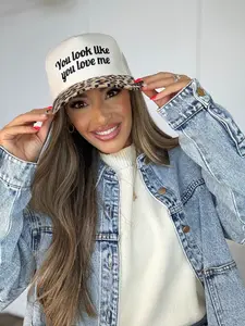 "You Look Like You Love Me" Two-Toned Canvas Cotton Cap