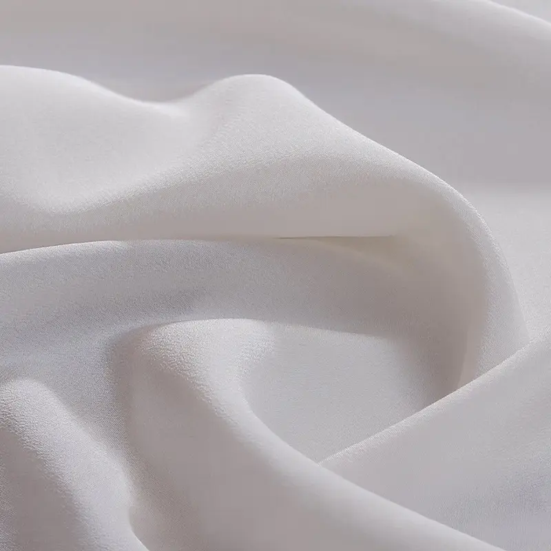 16mm 100% Pure Mulberry Silk Chiffon Fabric, 54 Inches Wide, Sold by Meter, 13 Solid Colors, Soft Drape, Silky Material, Slightly Transparent, Ideal for Sewing and Clothing Making