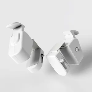 Child Safety Lock - Easy Install No Tools Required Spring-Latch Secure Door Knob Lock for Interior Doors Only