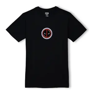 Mens Marvel: Deadpool Hello I'm the Merc with a Mouth Logo T Shirt